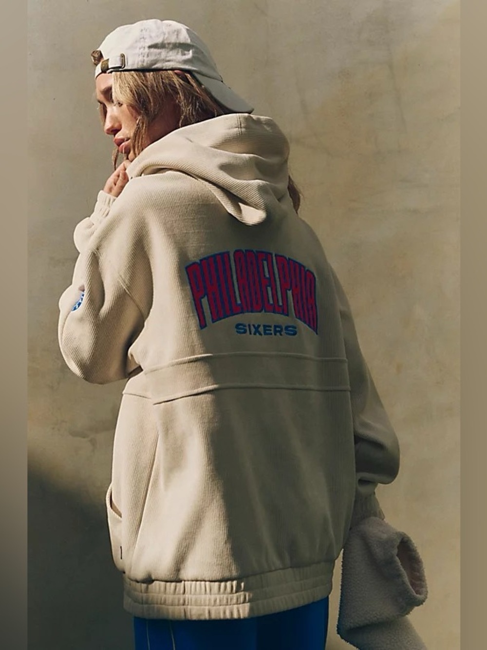NWT! Free People Movement x The Wild Collective Sixers Hoodie Sz XS & Small
